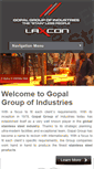 Mobile Screenshot of gopalgroup.com
